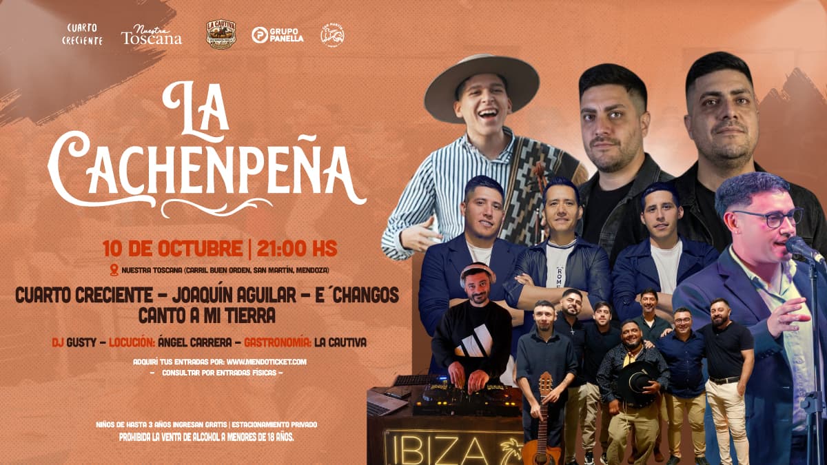 Entradas para LA CACHENPEÑA en Mendoza